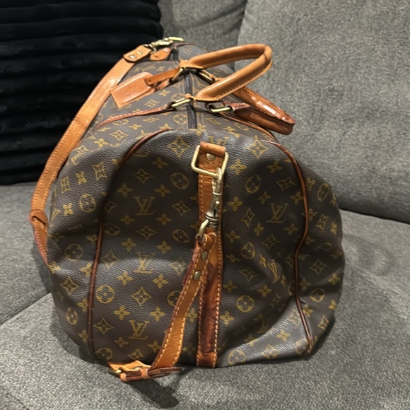 VINTAGE LOUIS VUITTON  Keepall Bandouliere 60 - Picture 3 of 15